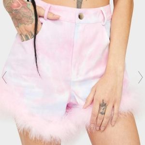 Princess Treatment Tie Dye shorts Dollskill